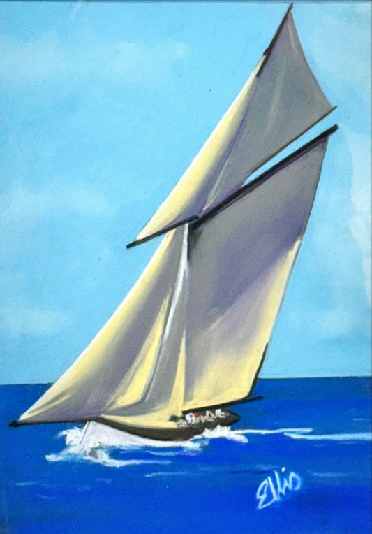 Filey Art Society - Ellis Booth - Sailing