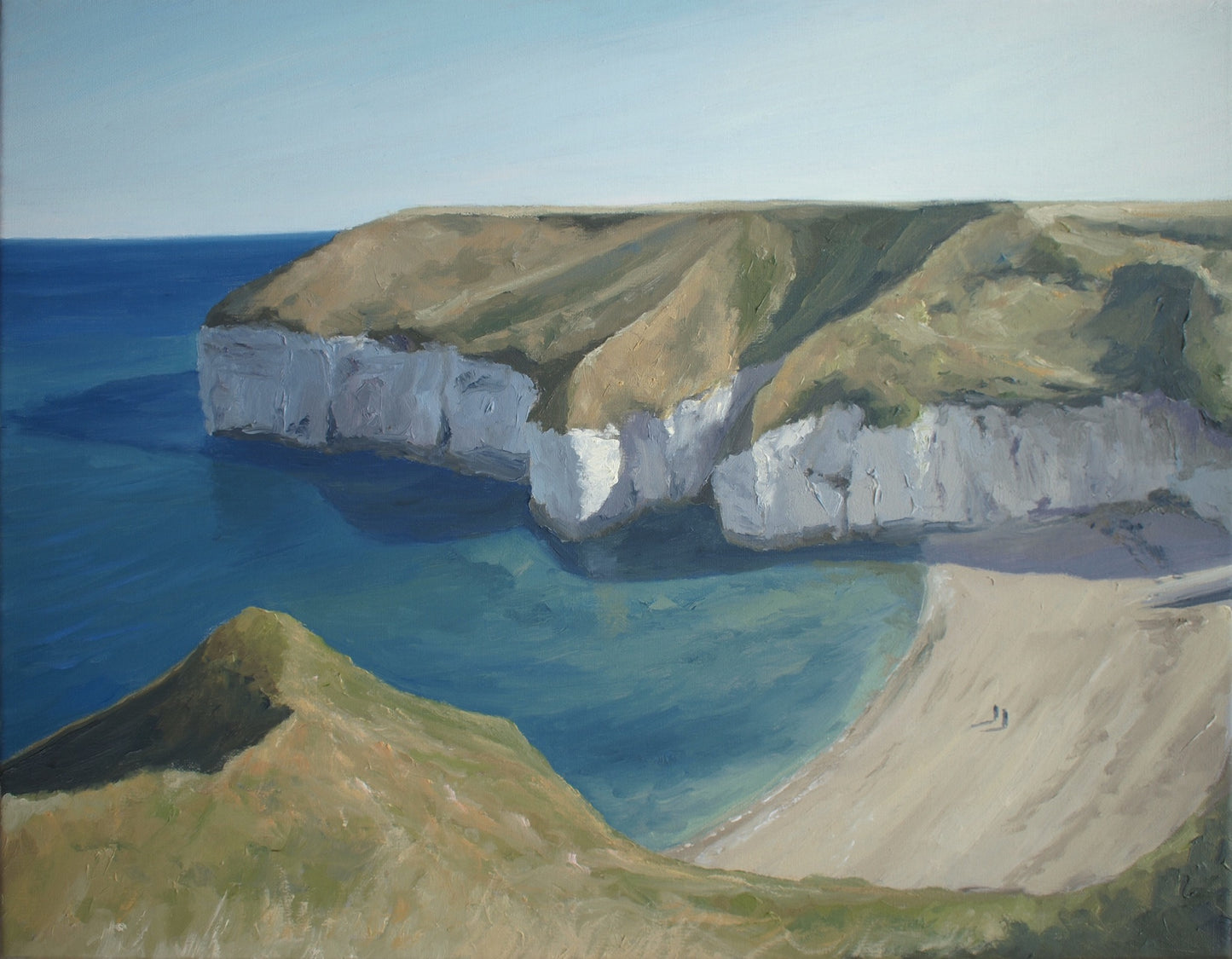 Christopher Heald - Afternoon Walk at North Landing, Flamborough - Original Work