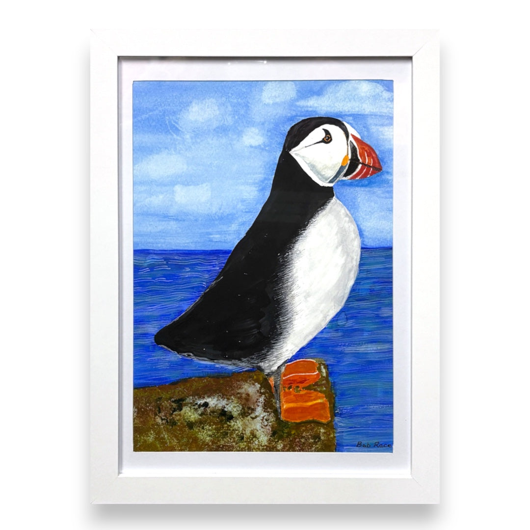 Filey Art Society - Bob Race - Puffin