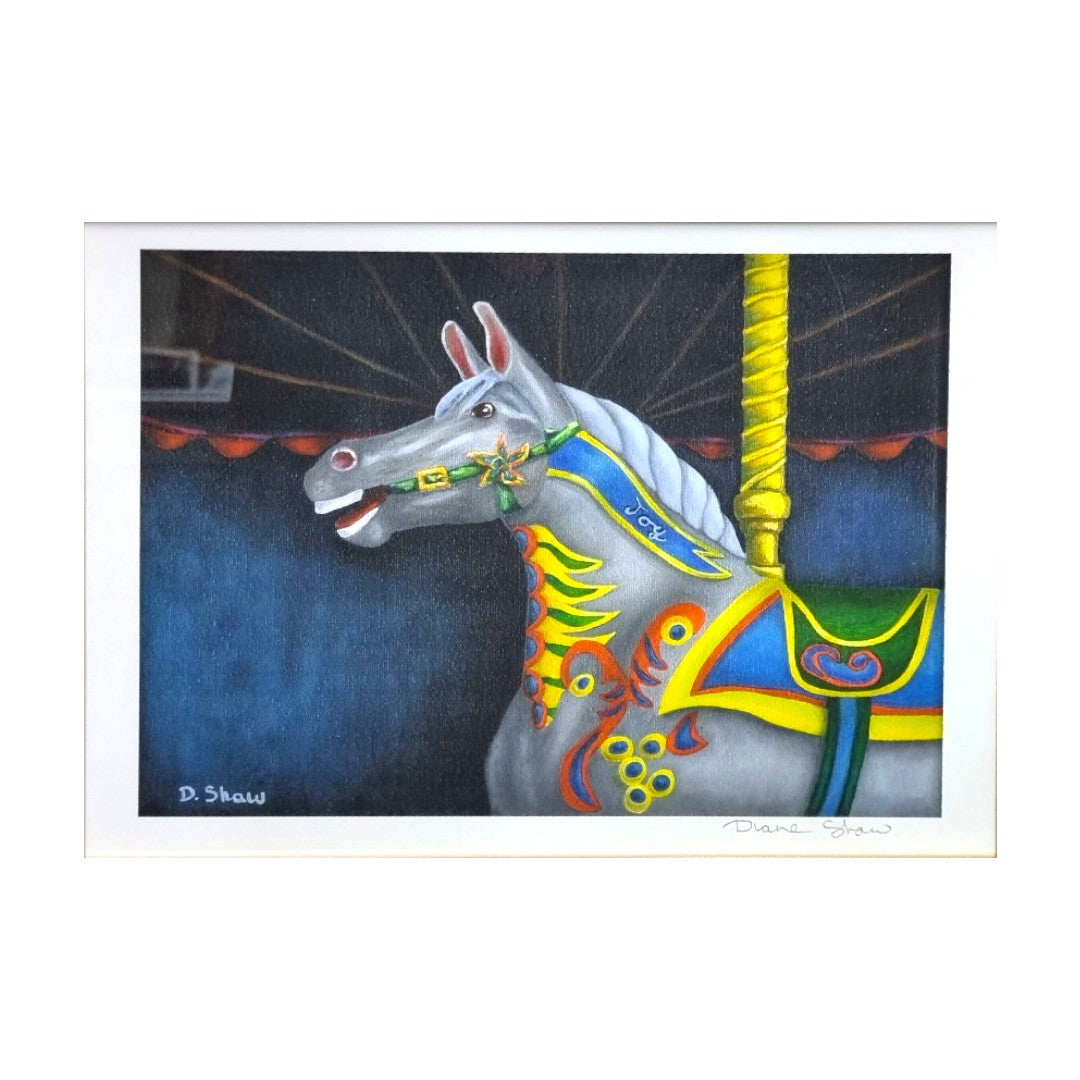 Filey Art Society - Diane Shaw - Joy of the Carousel