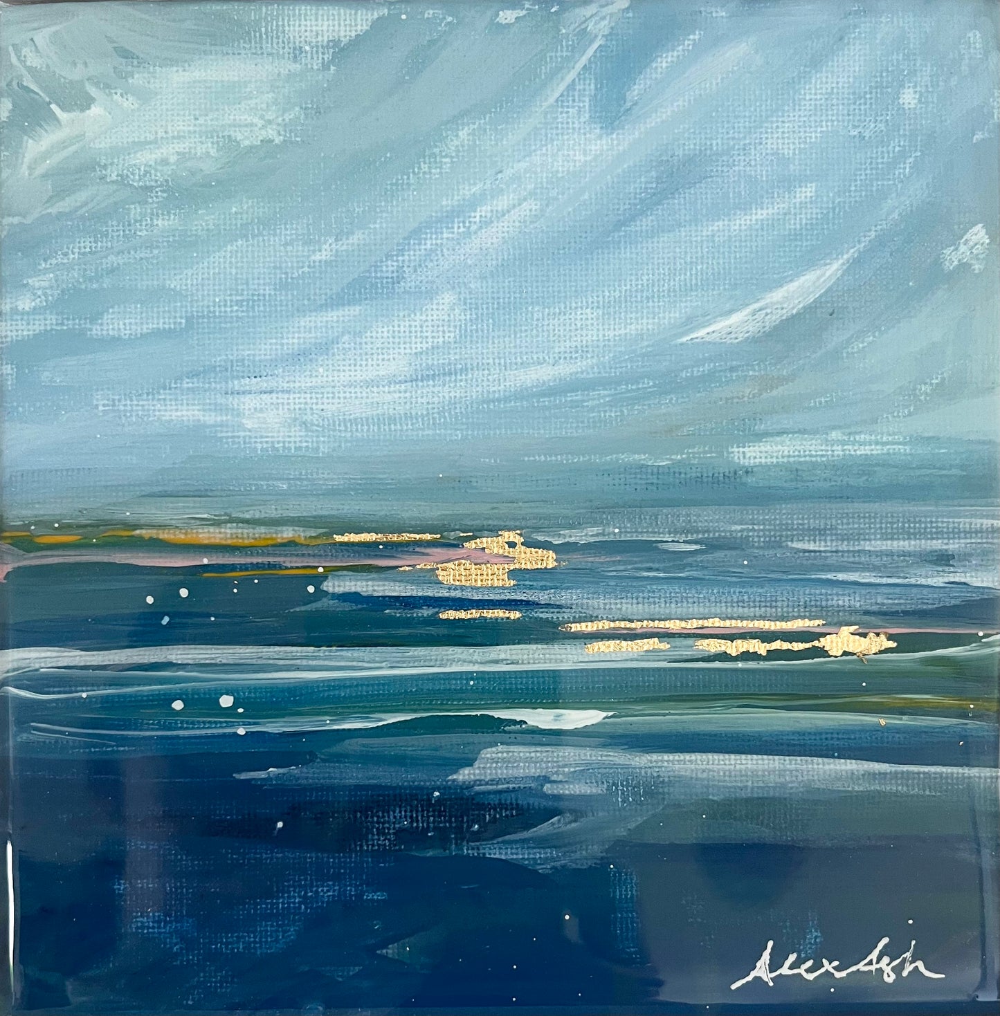 Alex Ash - Golden Glimpse - Original Work
