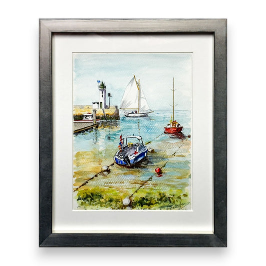 Filey Art Society - Tricia Callaghan - La Flotte Harbour in Ile De Re