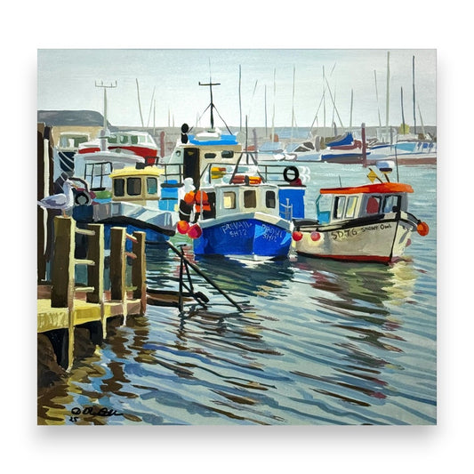 Dawn Blatherwick - Scarborough Boats - Original Work