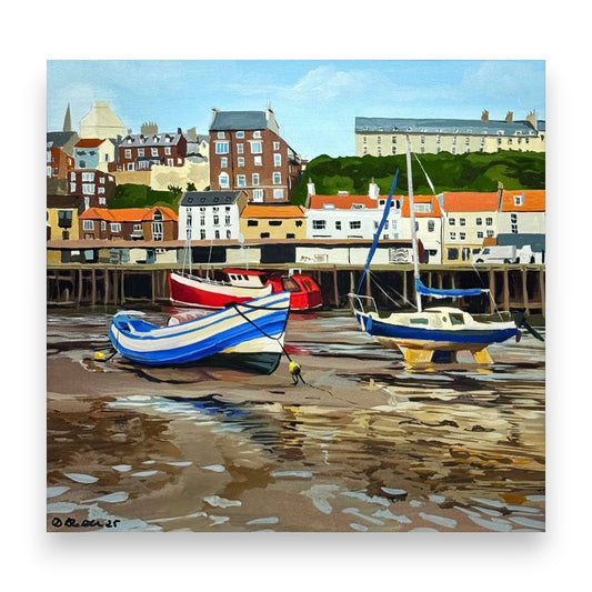 Dawn Blatherwick - Whitby Boats - Original Work