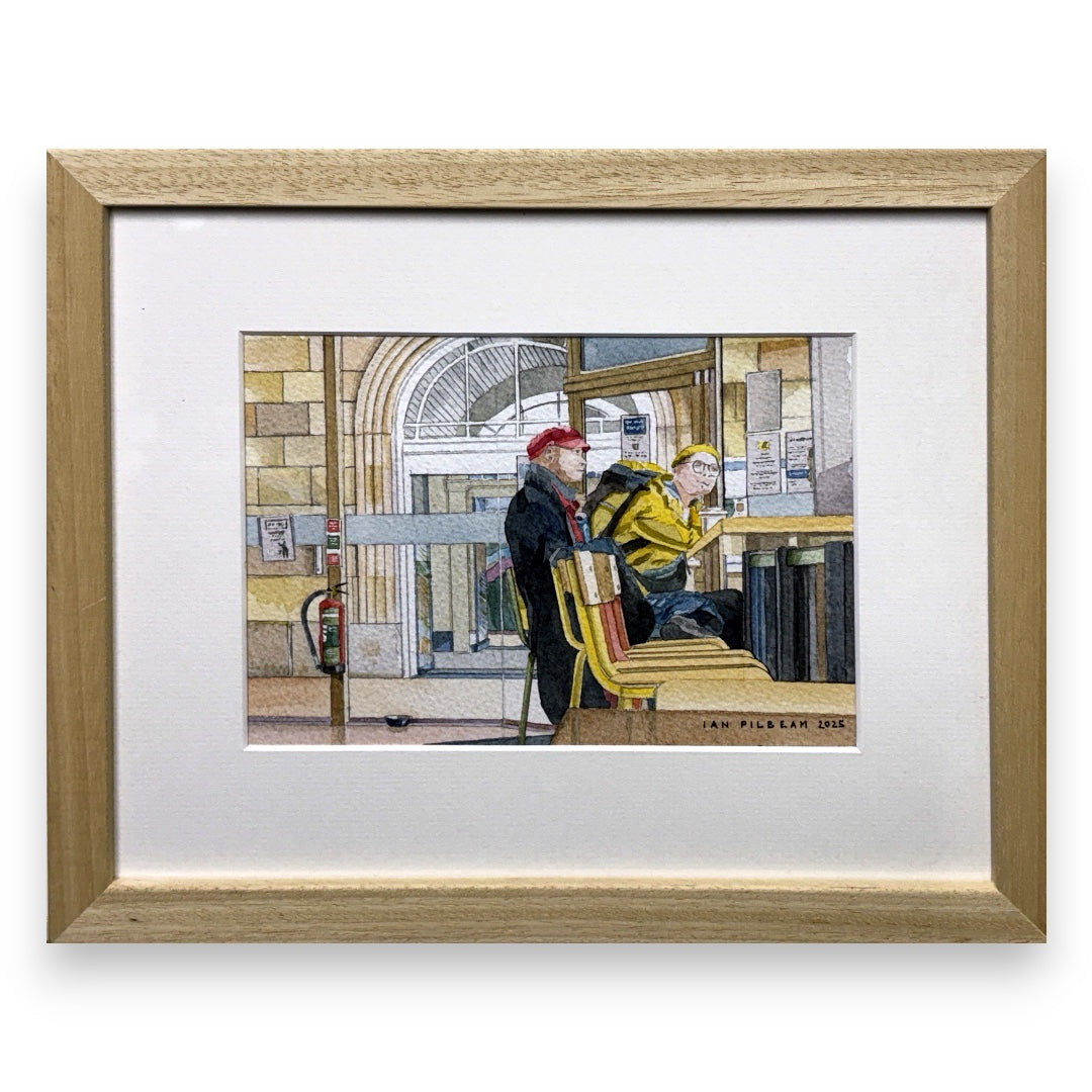 Filey Art Society - Ian Pilbeam - Scarborough Station Cafe