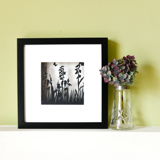 For Me And For You - Meadow - Layered Papercut Scene