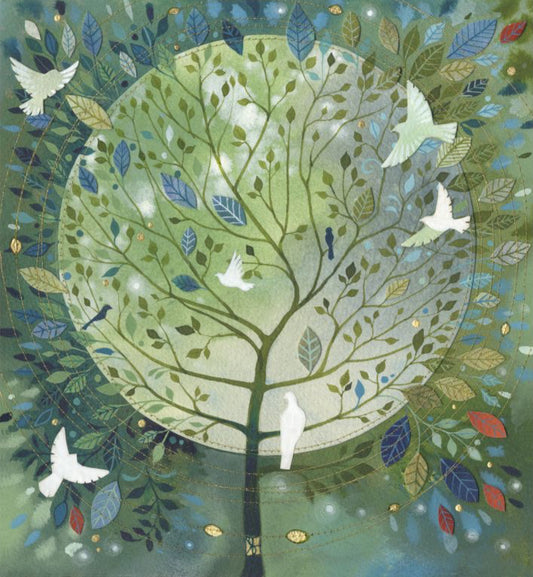 Kate Lycett - Nest Building - Hand finished print