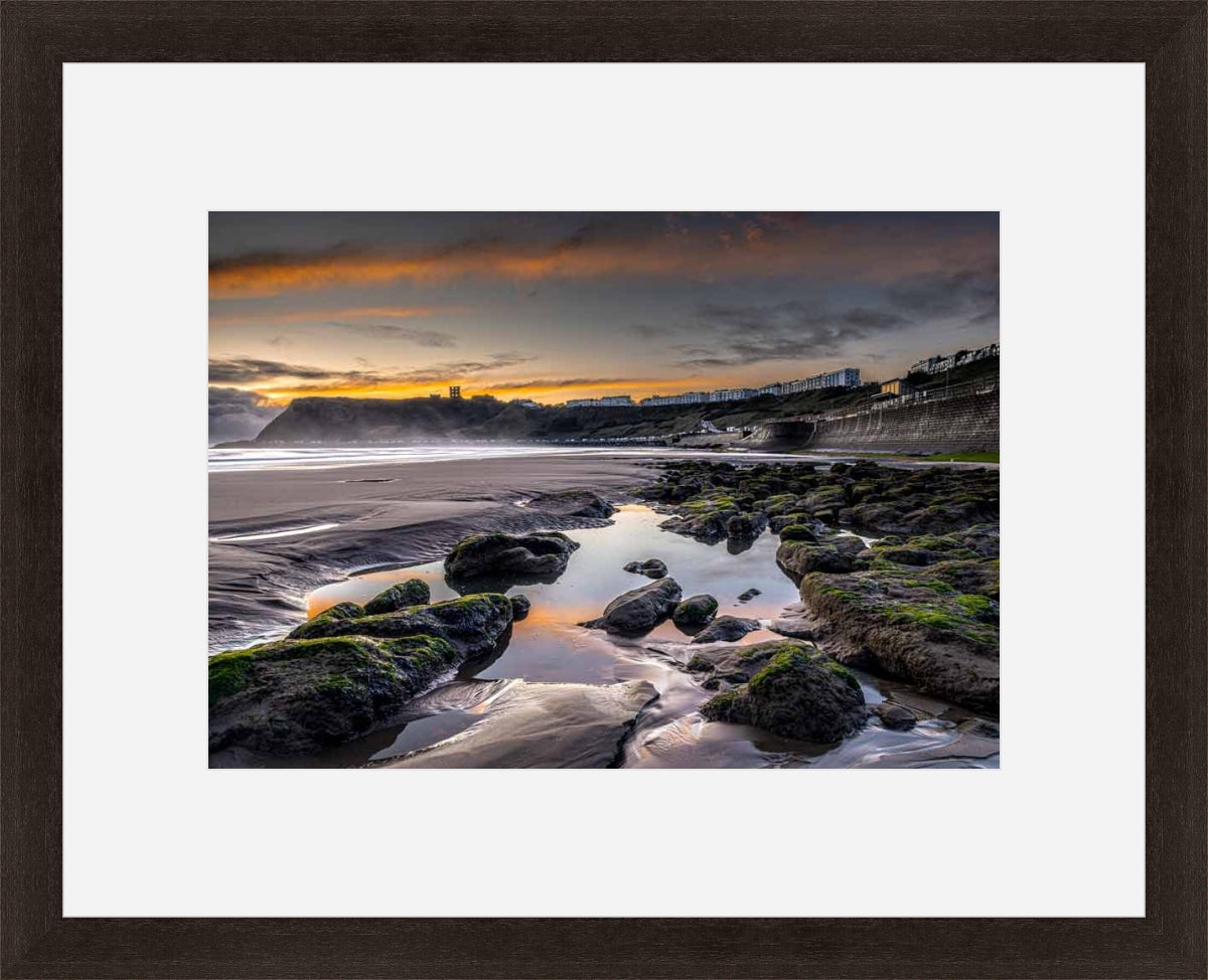 Andrew Smith - Scarborough North Bay Sunrise - Photographic Print