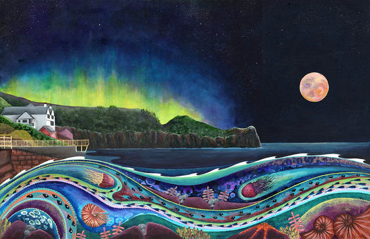 Bridget Wilkinson - Northern Lights - Sandsend