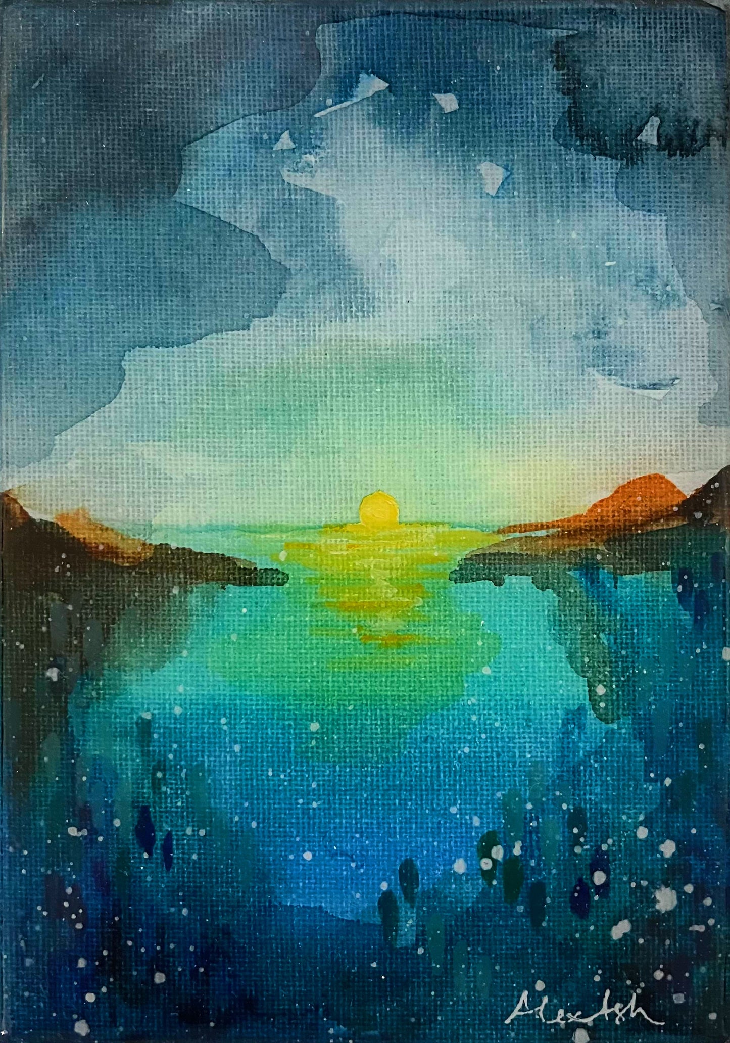 Alex Ash - Ocean Light - Original Work