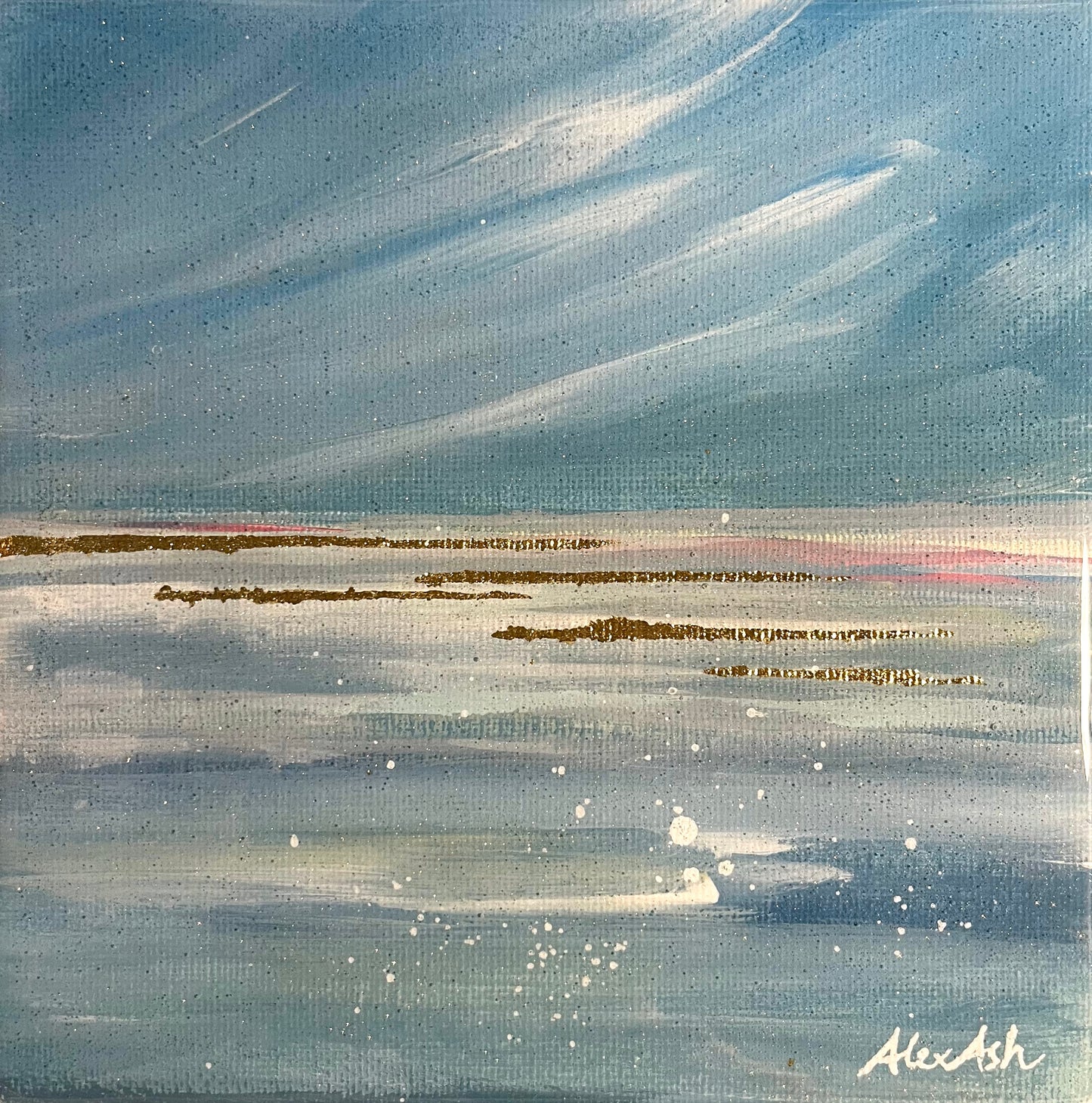 Alex Ash - Pale Shimmering Seas - Original Work