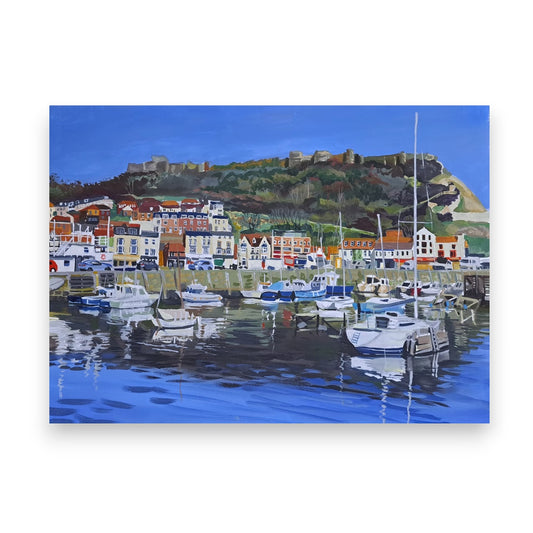 Dawn Blatherwick - Scarborough Harbour - Print