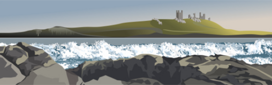 Ian Mitchell - Embleton Bay - Panoramic