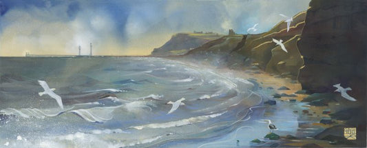 Kate Lycett - Spindrift - Hand finished print