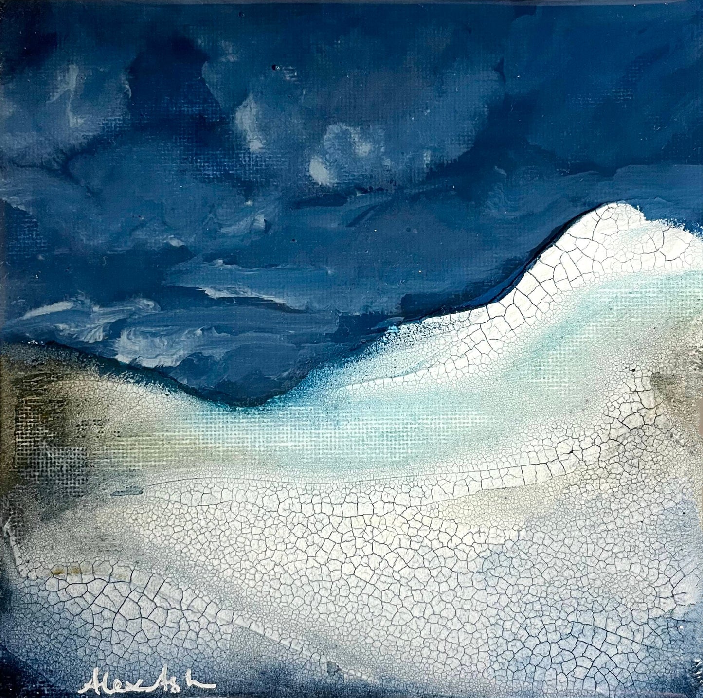 Alex Ash - Stormy Evening Seas - Original Work