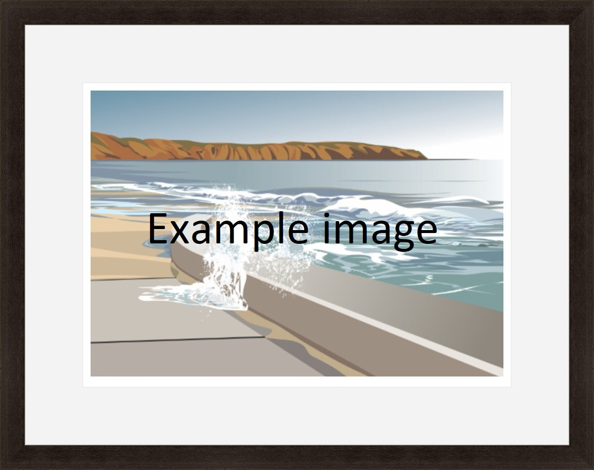 Ian Mitchell - Filey Breakwater - Landscape