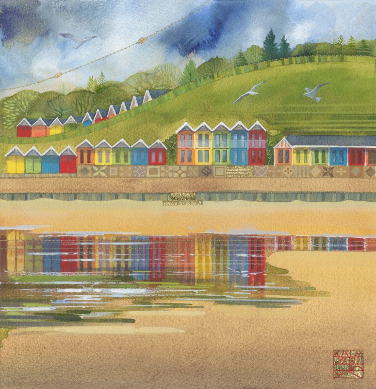 Kate Lycett - North Bay - Scarborough - Hand finished print