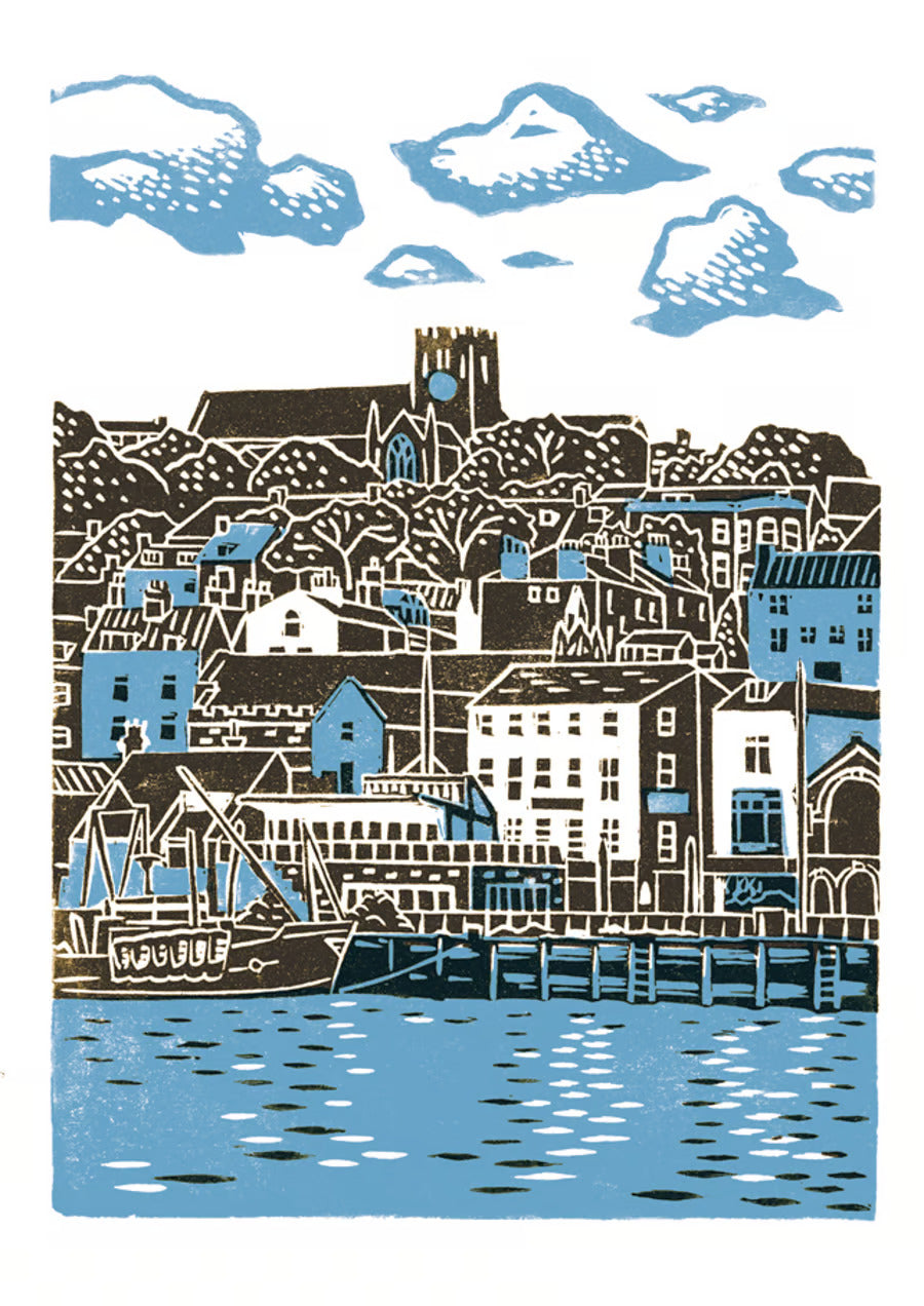 James Green - Scarborough #1 - Mounted print