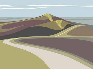 Ian Mitchell - Above the Wyche - Landscape