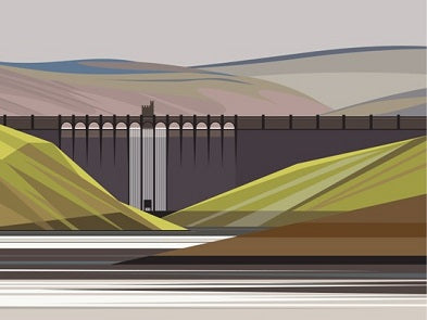 Ian Mitchell - Angram from Scar House - Landscape