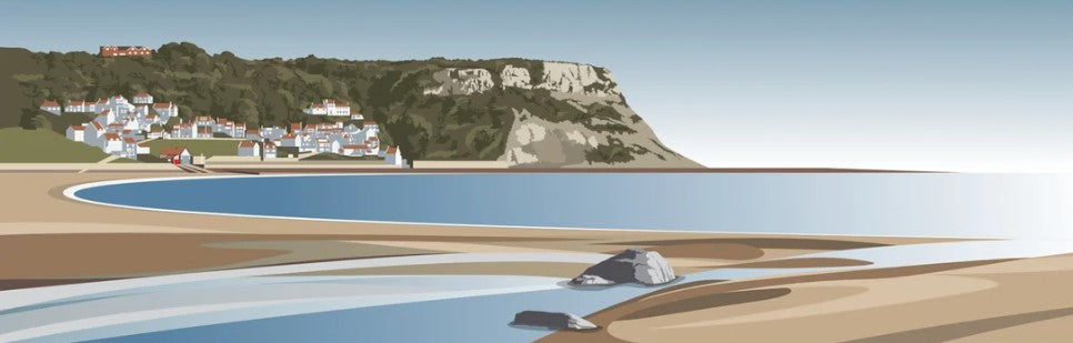 Ian Mitchell - Runswick Sands - Panoramic