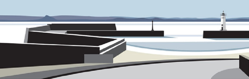 Ian Mitchell - Anstruther Harbour - Panoramic