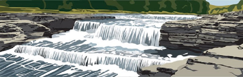Ian Mitchell - Aysgarth Falls - Panoramic