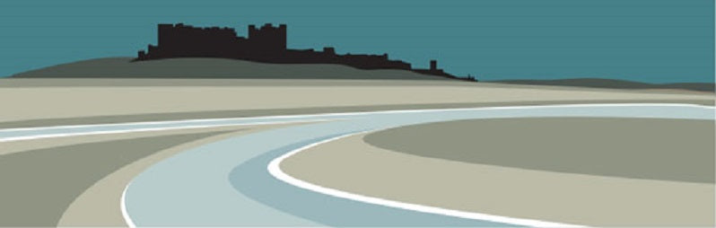 Ian Mitchell - Bamburgh Castle - Panoramic