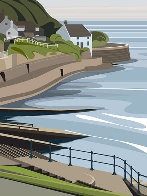 Ian Mitchell - Coastguards Cottage, Runswick Bay - Portrait