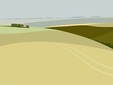 Ian Mitchell - Crayke Dale - Landscape