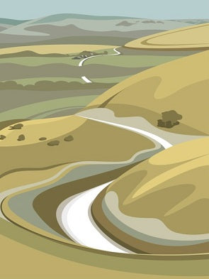 Ian Mitchell - Down the Fulking Escarpment - Portrait