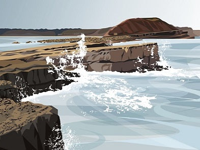 Ian Mitchell - Filey Brigg - Landscape