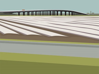 Ian Mitchell - Goole M62 - Landscape