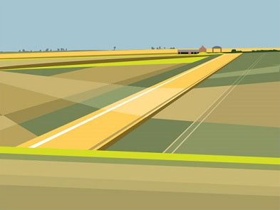 Ian Mitchell - High Barn - Landscape