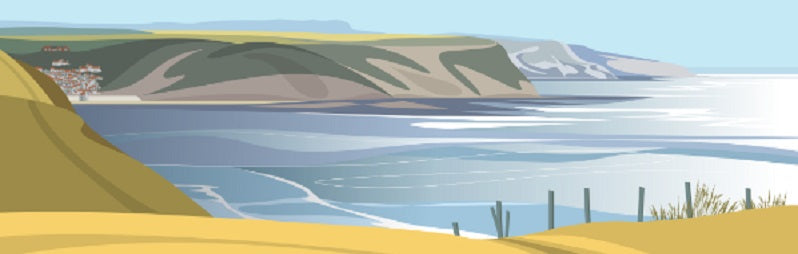 Ian Mitchell - Kettleness to Runswick Bay - Panoramic