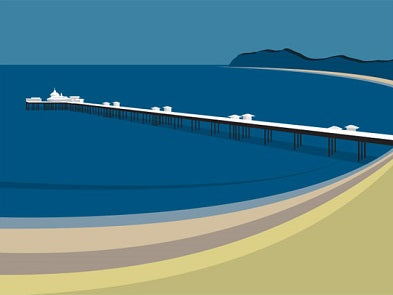 Ian Mitchell - Llandudno Pier - Landscape
