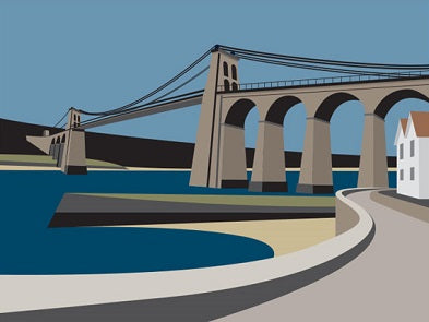 Ian Mitchell - Menai Bridge - Landscape