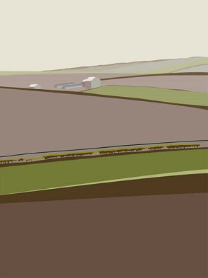 Ian Mitchell - Near Thixendale - Portrait