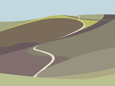 Ian Mitchell - Near Hangmans Hill - Landscape