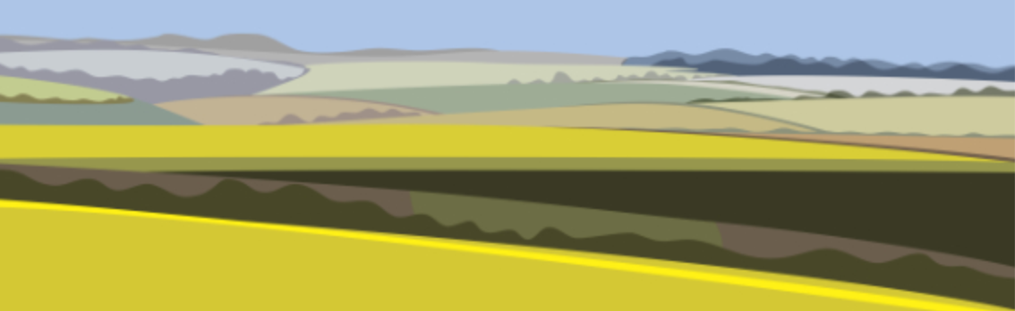Ian Mitchell - Near Thixendale - Panoramic