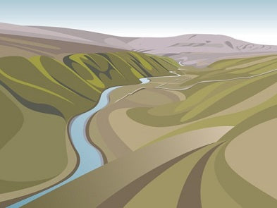 Ian Mitchell - Nidd Head - Landscape