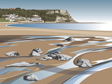 Ian Mitchell - Runswick Bay - Landscape