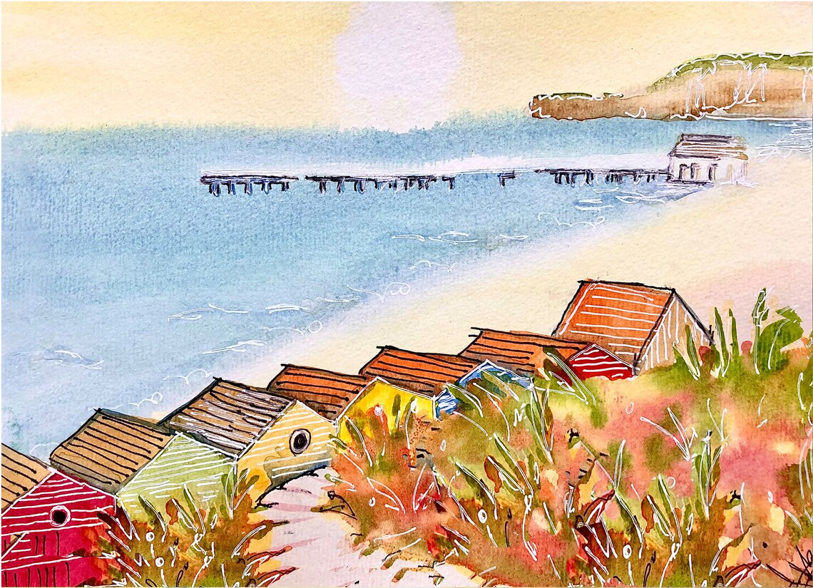 Jane Clarbour - Beach Huts