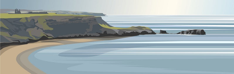 Ian Mitchell - Saltwick Bay & Whitby Abbey - Panoramic