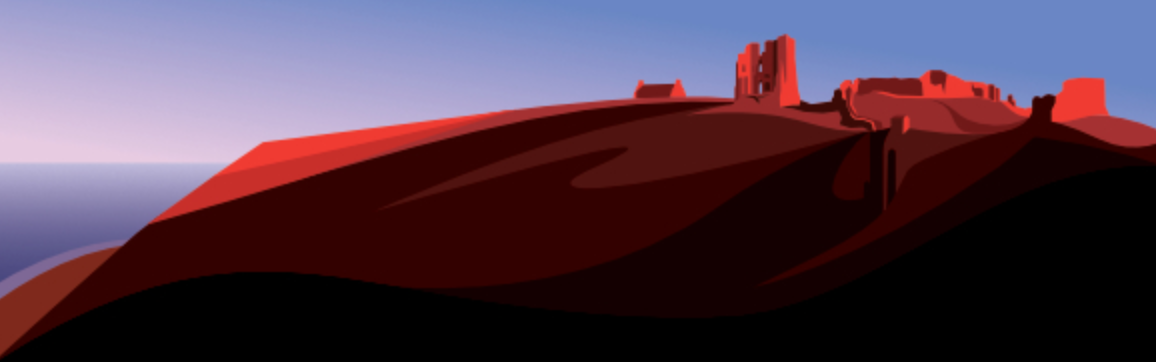 Ian Mitchell - Scarborough Castle - Panoramic