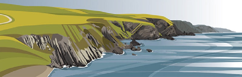 Ian Mitchell - St. Abbs, Pettico Wick - Panoramic