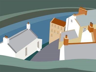 Ian Mitchell - Staithes Beckside - Landscape