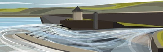 Ian Mitchell - Swinsty Outfall - Panoramic