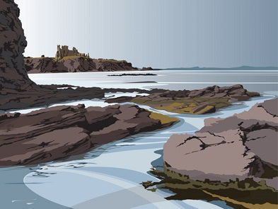 Ian Mitchell - Tantallon Castle - Landscape