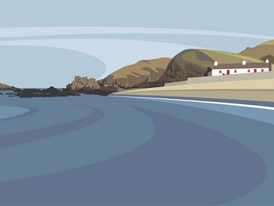 Ian Mitchell - The Beach at Niarbyl Bay - Landscape